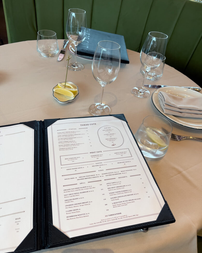 three cuts steakhouse dubai review menu - Luxe Digital