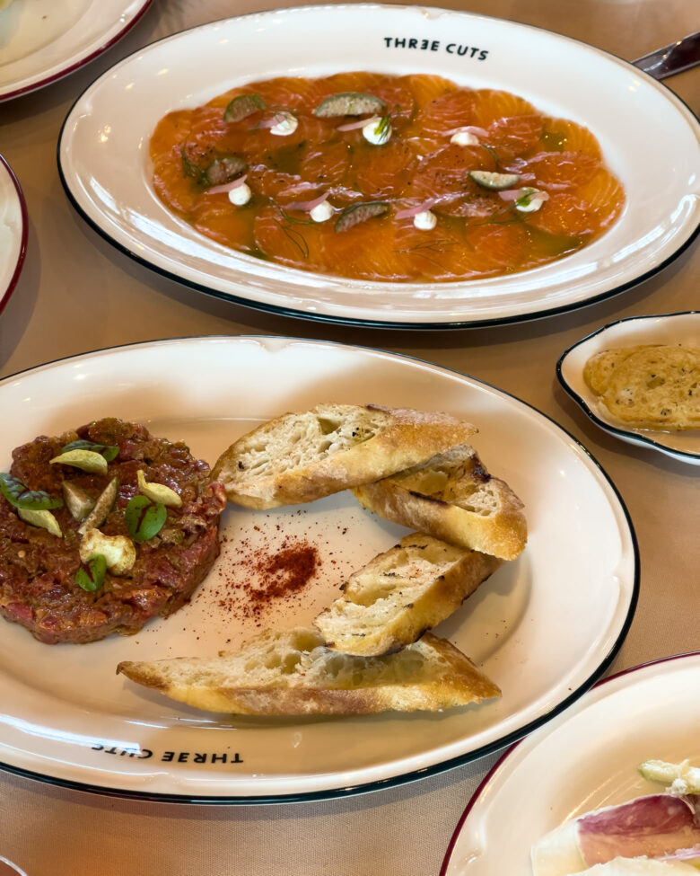 three cuts steakhouse dubai review starters - Luxe Digital