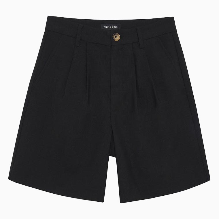 women smart casual dress code guide anine bing carrie short black - Luxe Digital